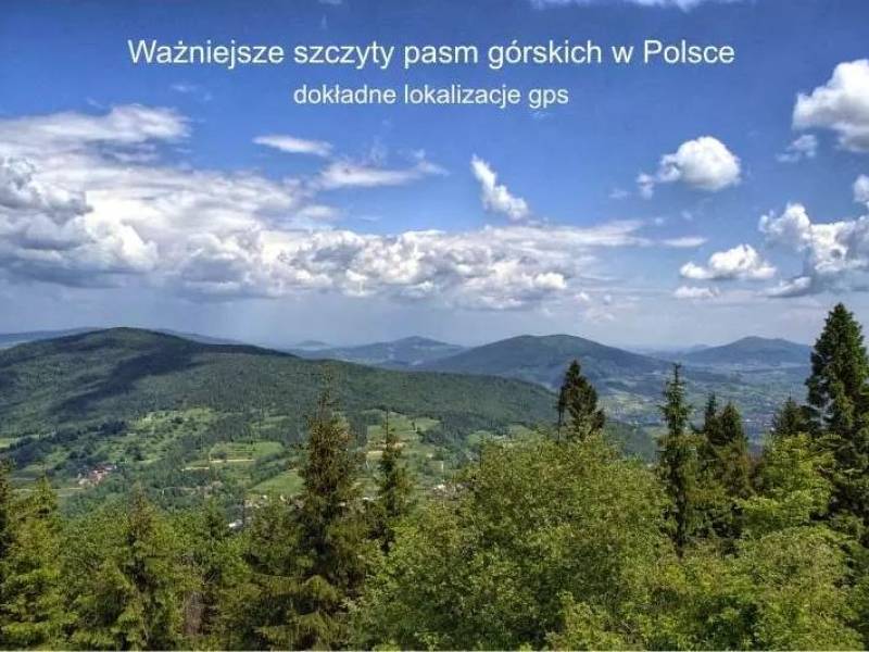 Najwyższe szczyty w Polsce